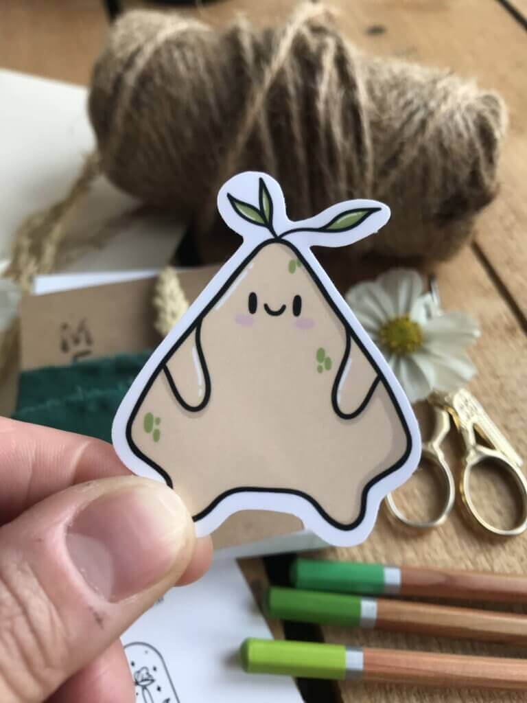 stickers nature bulbe plante