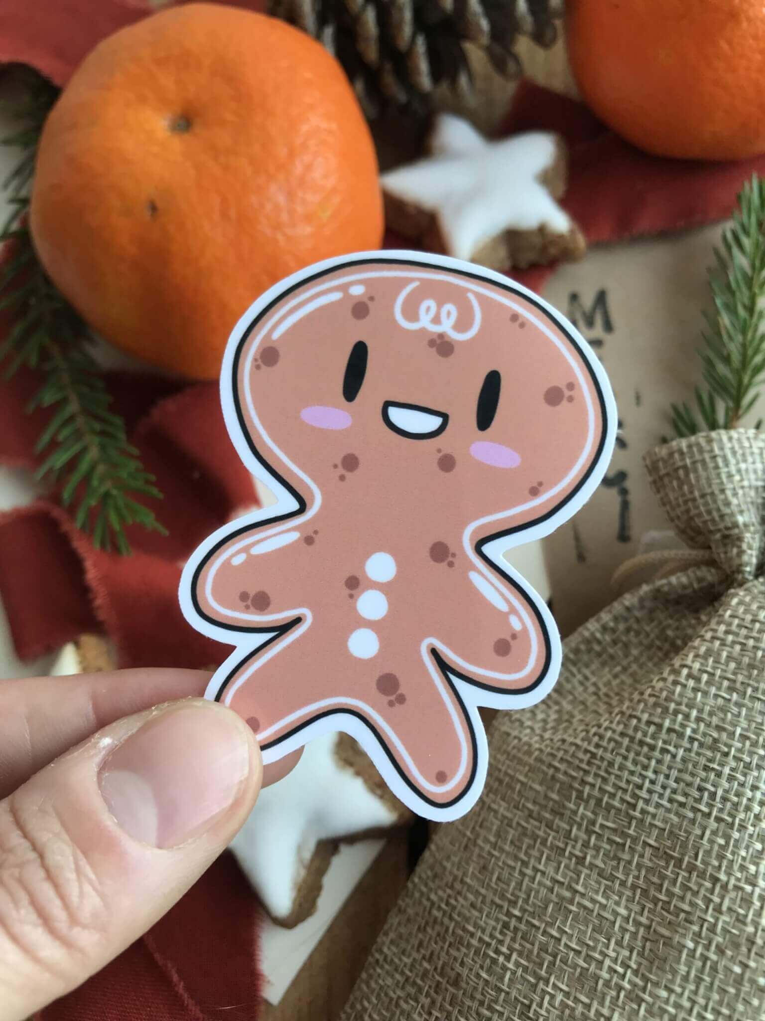 stickers p'tit biscuit pain d'épice